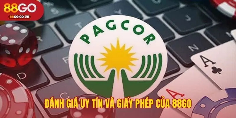 Giấy phép từ tổ chức PAGCOR nền tảng pháp lý vững chắc