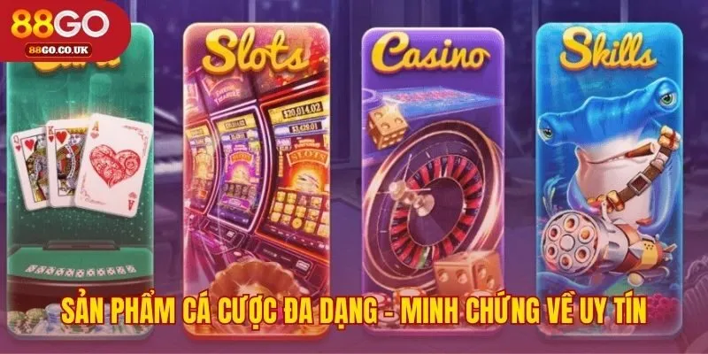 Sản phẩm đa dạng từ đối tác uy tín minh chứng sự hợp pháp