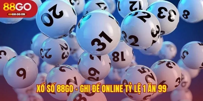 Xổ số 88GO nổi bật với tỷ lệ thưởng 1 ăn 99 hấp dẫn